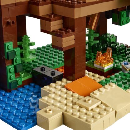 LEGO tree house with Alex
