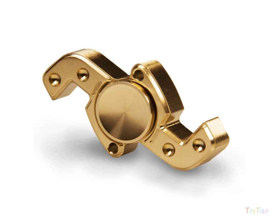 Gorilla Spinners - Brass Fidget Toy with High Speed Premium Bearing