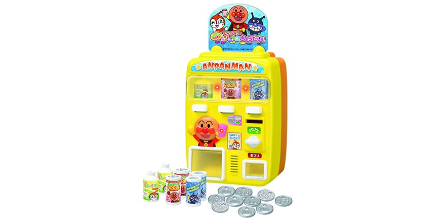 Juice give me Anpanman vending machine