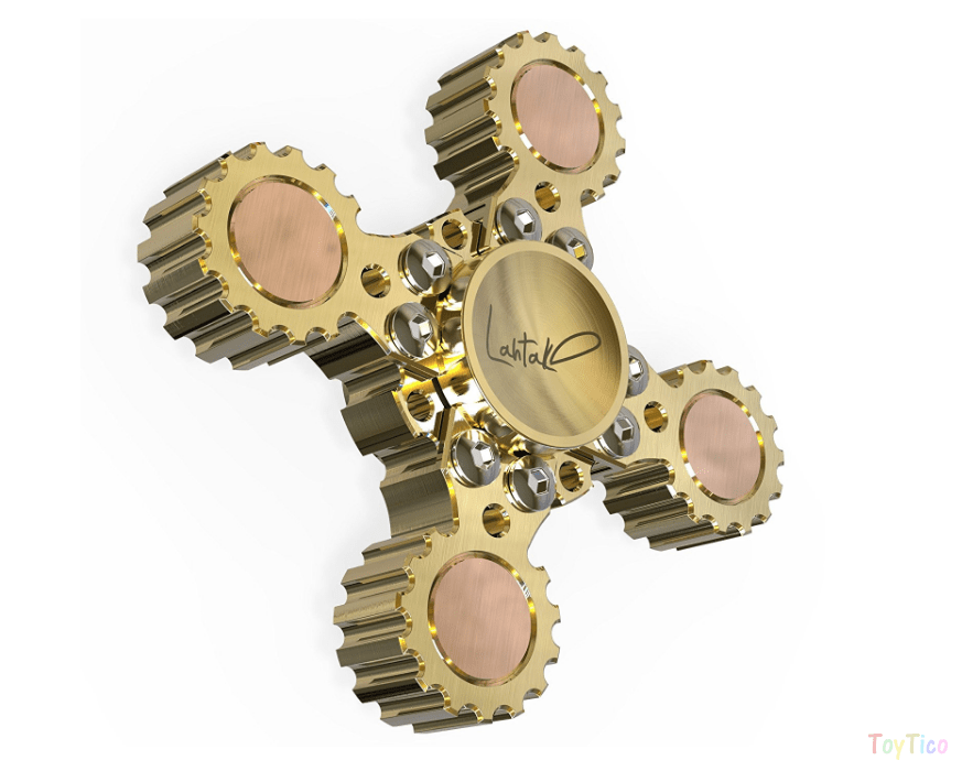 Lahtak Brass Fidget Spinner