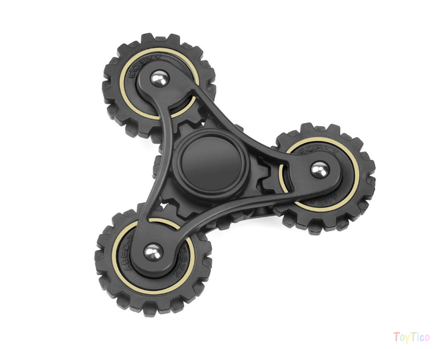 WOPOW Durable and Rugged Wheel Gears Fidget Toy