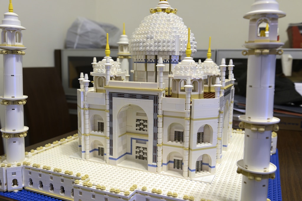 LEGO Taj Mahal Model