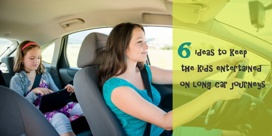 6 activities to keep kids entertained on long car journeys