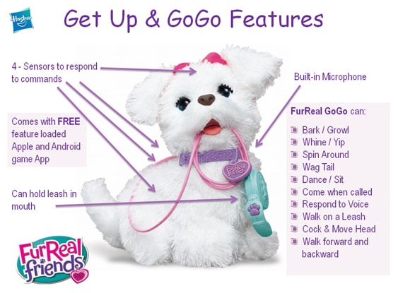 gogo walking and talking puppy dog toy