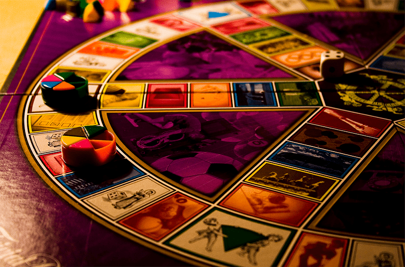 Trivial Pursuit board game