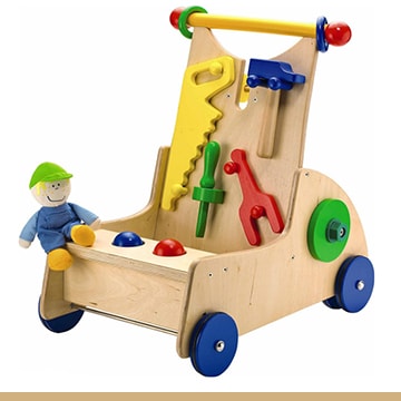 HABA wooden activity push toy