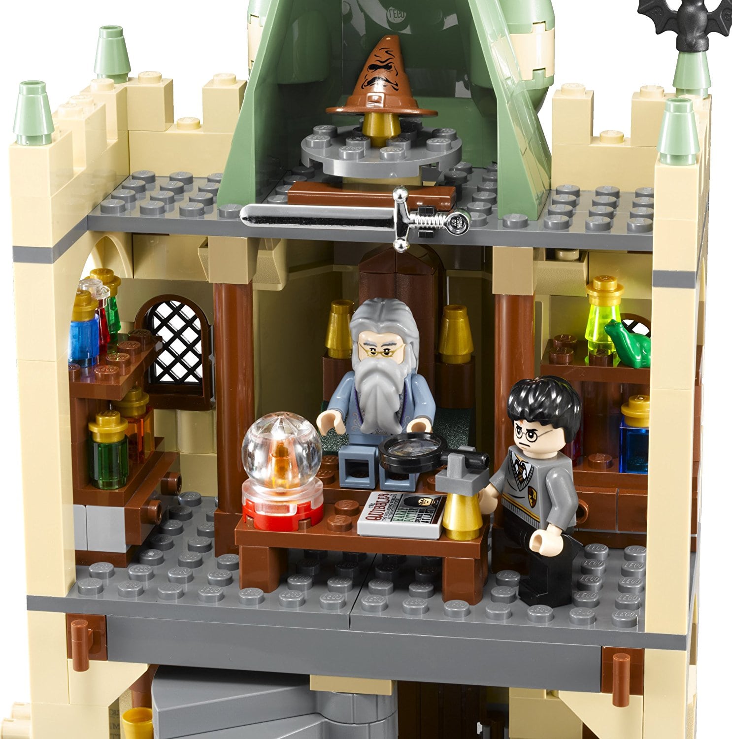 the room of Professor Dumbledore Lego