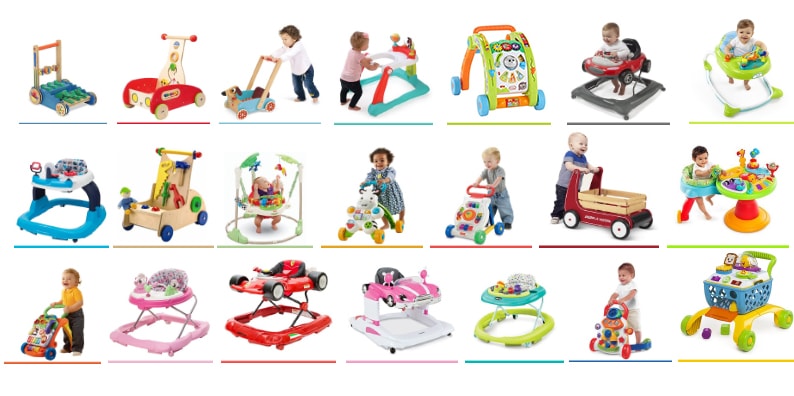 modern baby walkers