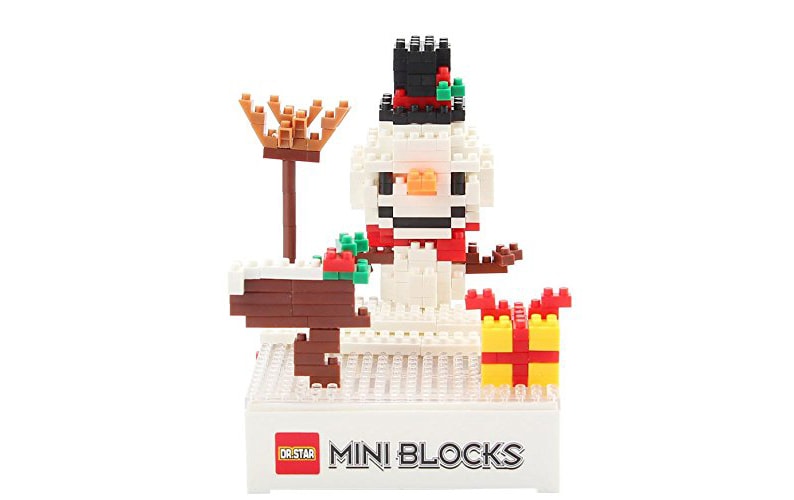 NiGHT LiON TECH mini block toy christmas snowman