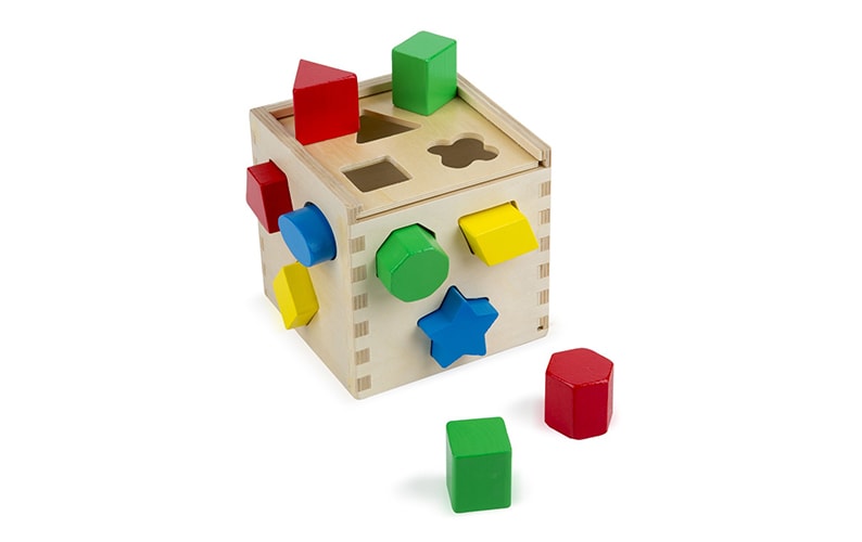 Melissa & Doug Shape Sorting Cube