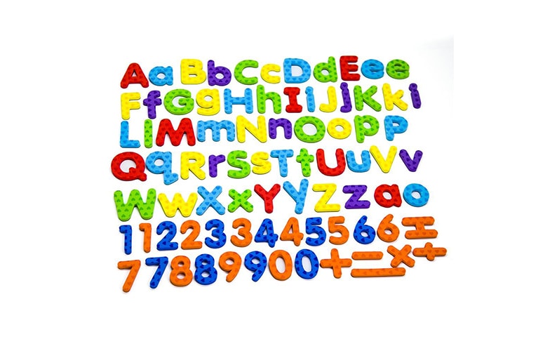 Magnetic Letters and Numbers for Educating Kids