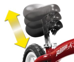 radio flyer balance bike seat