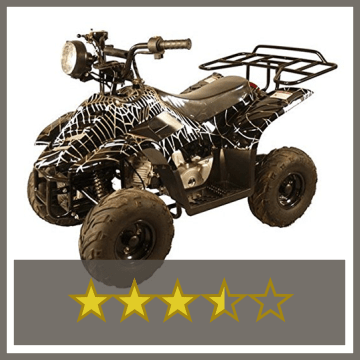 electric quad for 4 year old