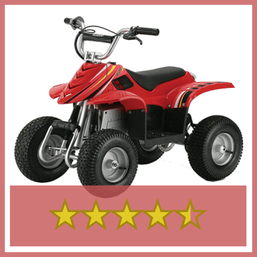 Razor Dirt Quad Electric Four Wheeled kids ATV review