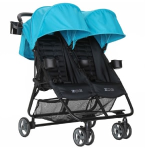 ZOE Umbrella XL2 Double Stroller, DELUXE – Eloise Plum