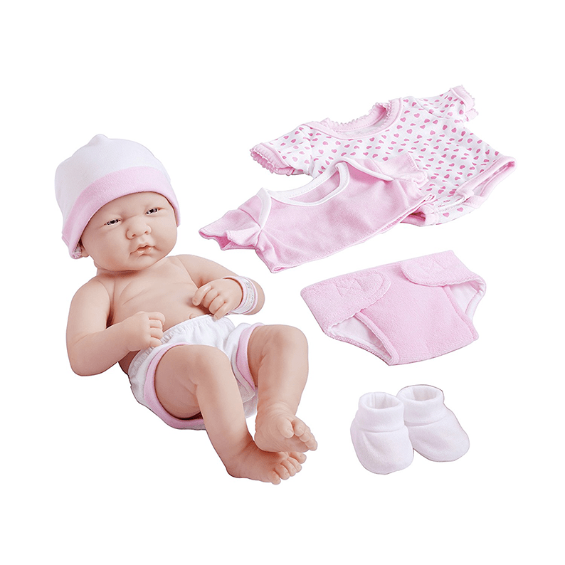 La Newborn Nursery 8 Piece Layette Baby Doll