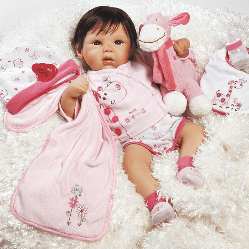 realistic baby dolls that cry and pee