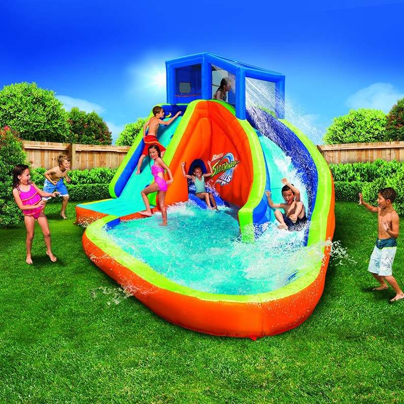 Sidewinder Falls Inflatable Water Park min