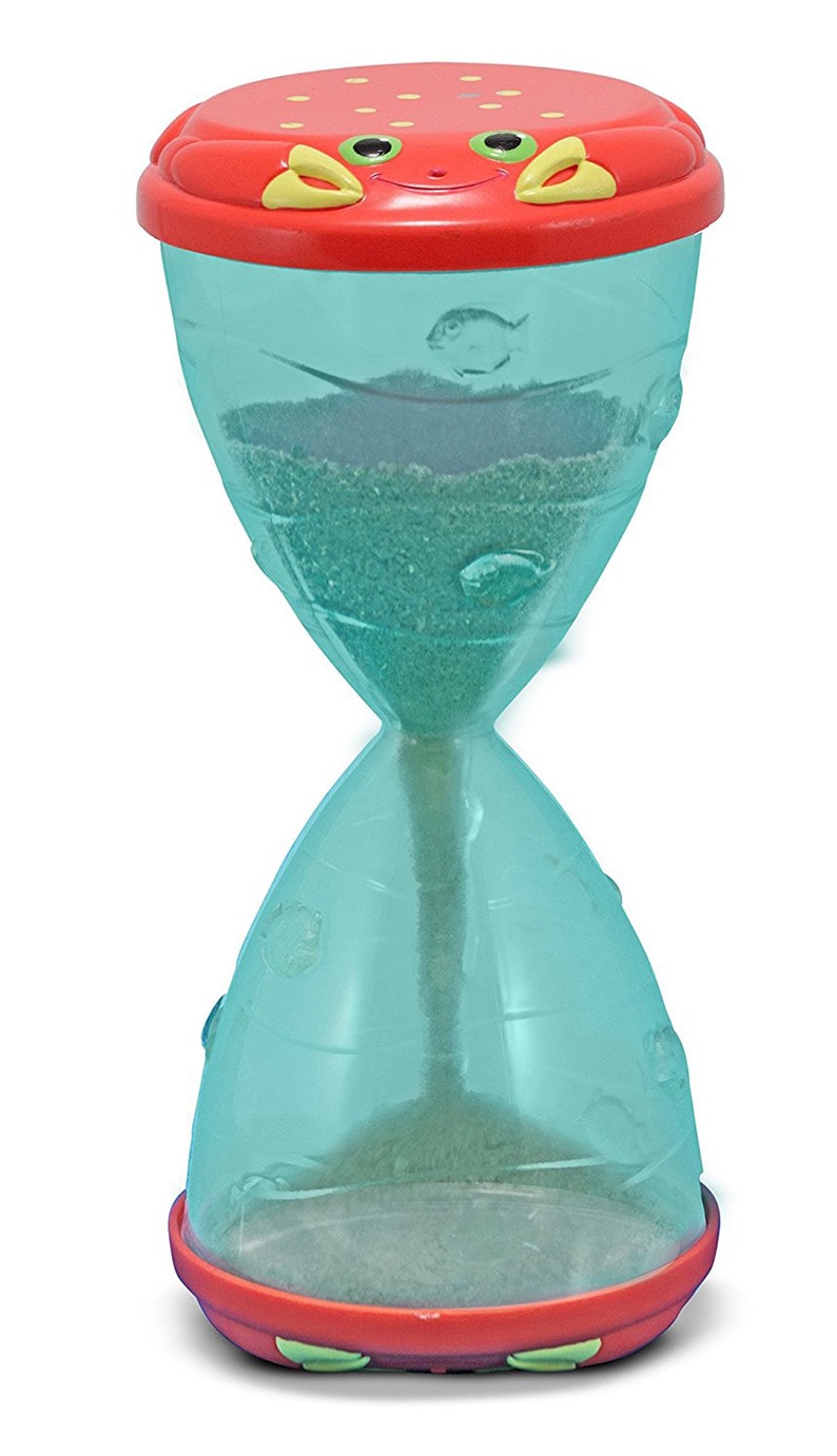 Clicker Crab Hourglass Sand and Water Sifter