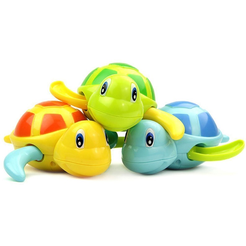 Cute Swimming Turtle Toys for Boys Girls Set of 3