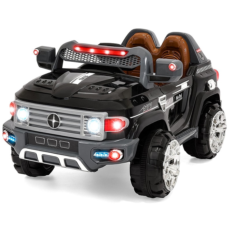 Details about   12V Electric Kids RC Ride On Car Vehicle Mp3 LED Lights RC Remote Control White