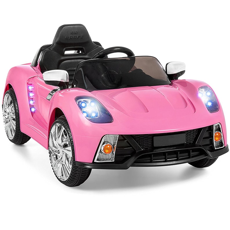 Pink car with remote control