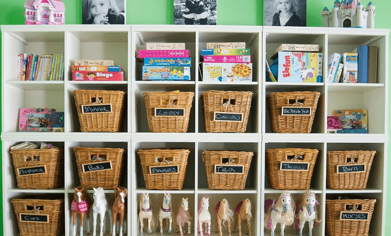 In-Wall Toy Drawers