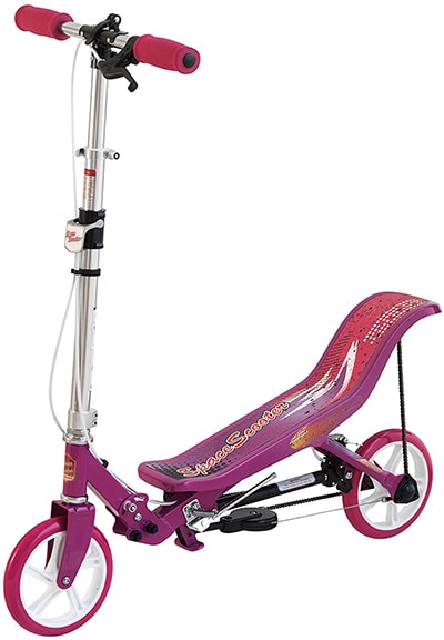 Space Scooter Ride On Pink