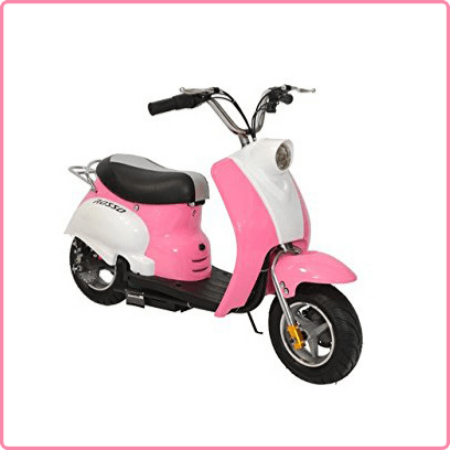 Rosso Motors Kids Swift Pink Moped