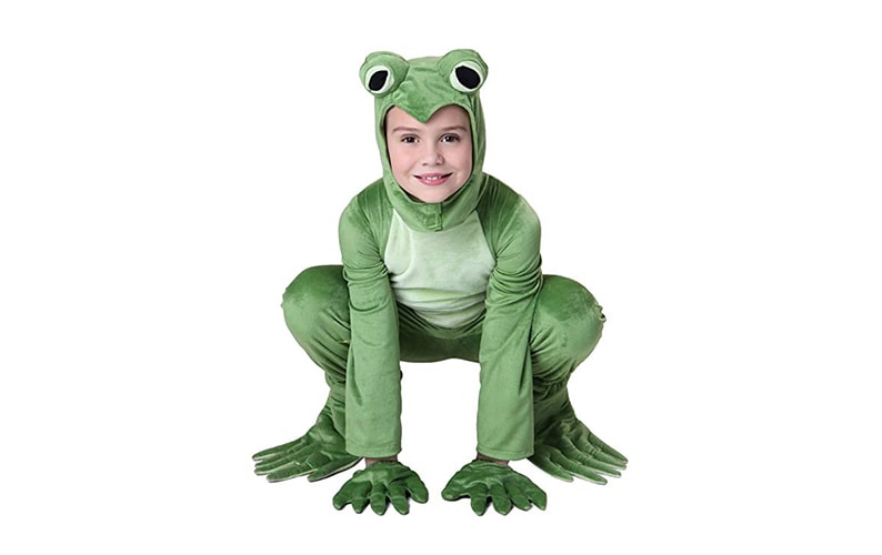 Big Boys' Deluxe Frog Costume
