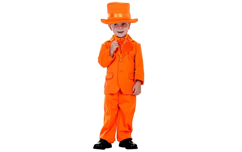 Little-Boys' Orange Tuxedo