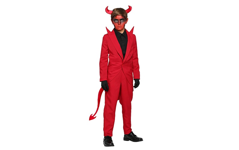 Red Suit Devil Costume