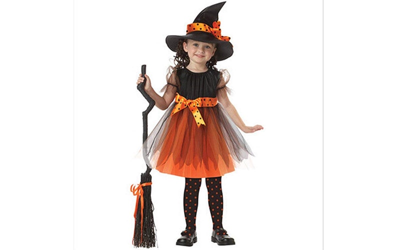 Toddler Kids Costume Dress Party Dresses Hat Outfit