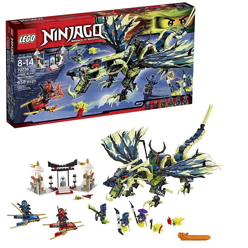 LEGO Ninjago Attack of The Morro Dragon