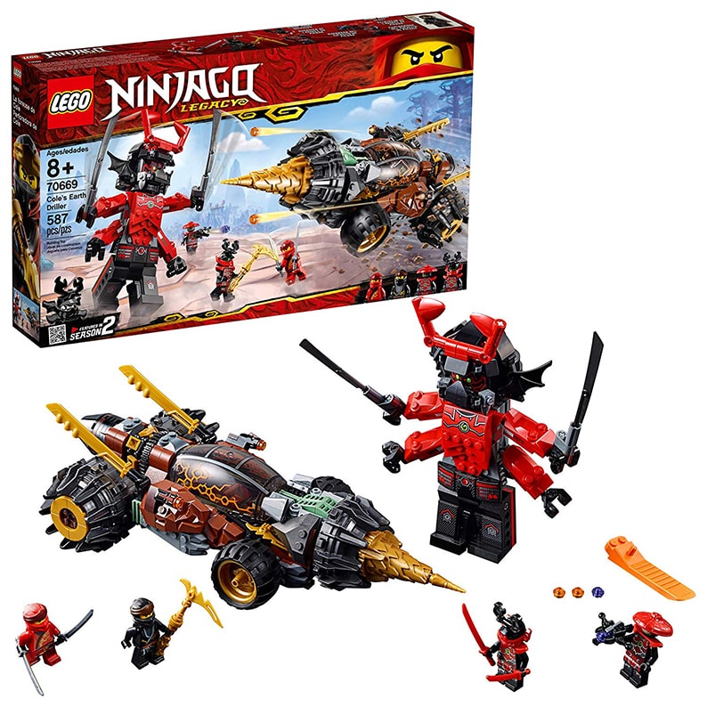 LEGO NINJAGO Legacy Cole’s Earth Driller