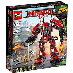 LEGO Ninjago Movie Fire Mech 70615 Building Kit Box