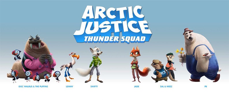 arctic justice thunder squad kids moview